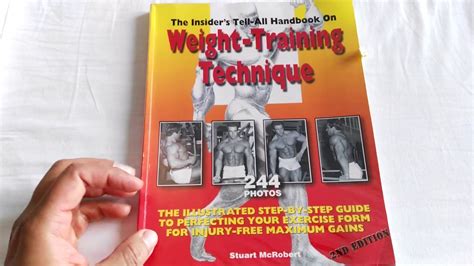 The insiders tell all handbook on weight training technique by stuart mcrobert. - Criminal justice training reference manual dispatcher.