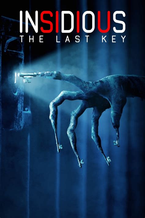 The insidious last key. The creative minds behind the hit Insidious franchise bring you the most horrifying chapter of the series, Insidious: The Last Key. In this gripping Blumhouse film, Lin Shaye reprises her role as parapsychologist Dr. Elise Rainier, who returns to her family home to face the unrelenting demons that have plagued her since childhood. 