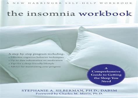 The insomnia workbook a comprehensive guide to getting the sleep. - Apreciar la danza una guía para el arte más animado del mundo.