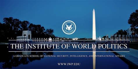 The institute of world politics. The Institute of World Politics Profile and History. The Institute of World Politics is a graduate school of national security and international affairs, dedicated to developing leaders with a sound understanding of international realities and the ethical conduct of statecraft, based on knowledge and appreciation of the founding principles of the … 