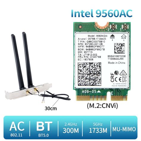 The intel wireless ac 9560 adapter is experiencing. 10.  - New driver for Bluetoot...