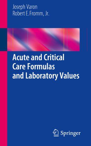 The intensive care unit handbook of formulas and laboratory values. - The practical guide to independent contractor and consulting agreements with forms.
