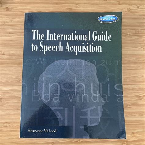 The international guide to speech acquisition by sharynne mcleod. - The radio producer apos s handbook.