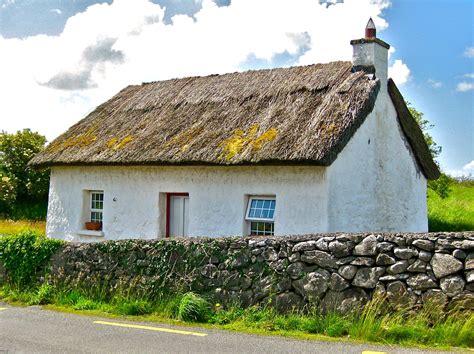 The irish cottage. A cottage, during England's feudal period, was the holding by a cottager (known as a cotter or bordar) of a small house with enough garden to feed a family and in return for the cottage, the cottager had to provide some form of service to the manorial lord. [2] However, in time cottage just became the general term for a small house. 