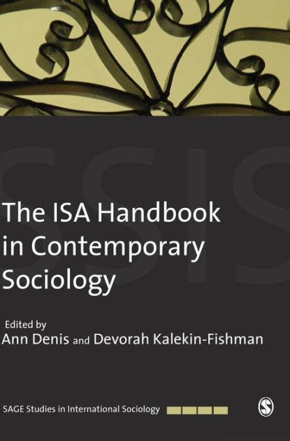 The isa handbook in contemporary sociology by ann denis. - Amtrak police officer exam study guide.