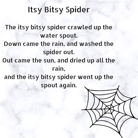 The itsy bitsy spider lyrics. Things To Know About The itsy bitsy spider lyrics. 