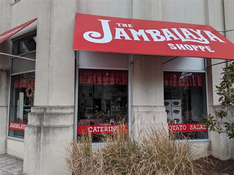 The jambalaya shoppe. White beans or red beans, sliced sausage, 1 sides and a roll. Chicken and Sausage Gumbo. Chicken and sausage gumbo served with rice. Seafood Gumbo. Shrimp, crab and okra. Served with rice. Pork Roast and Gravy $14.79. Monday's lunch special. Served with 2 sides and a roll. 
