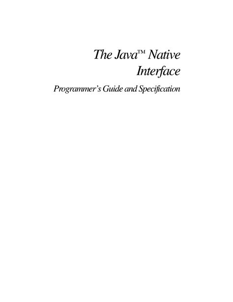 The java native interface programmer s guide and specification the. - Alternative medicine guide to heart disease alternative medicine definitive guide.