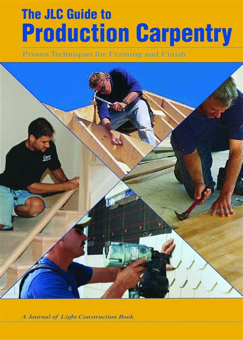 The jlc guide to production carpentry. - All'interno della trasformazione guidata degli eventi chiave nella valutazione del lavoro.