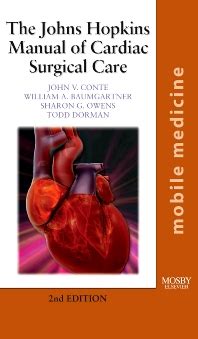 The johns hopkins manual of cardiac surgical care by john v conte. - The wiley blackwell handbook of childhood social development.