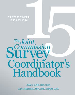 The joint commission survey coordinator s handbook 15th edition. - Information security management handbook vol 2.