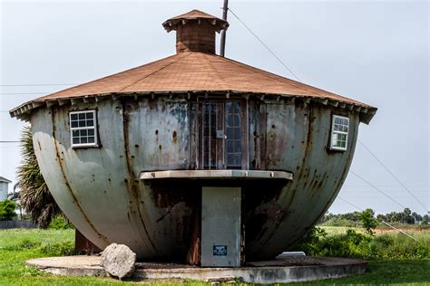 The kettle house. May 15, 2024 - Entire home for $219. Welcome to the "Galveston" famous Kettle House. Enjoy this newly renovated 1960's home originally built as a steel storage tank. 