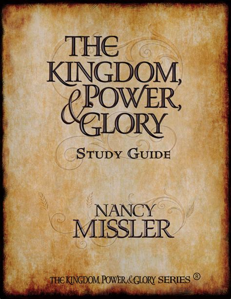 The kingdom power and glory study guide. - Manuale di servizio per tf44 new holland.