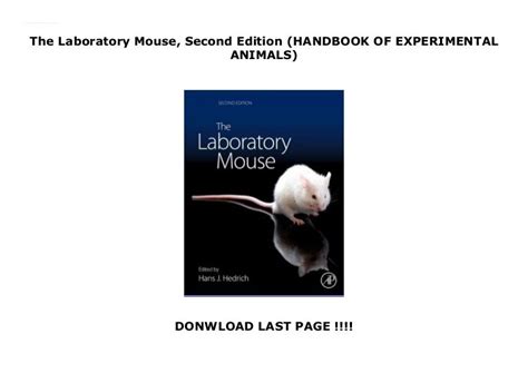 The laboratory mouse second edition handbook of experimental animals. - La grotte du pont darc dite grotte chauvet sanctuaire pra historique.