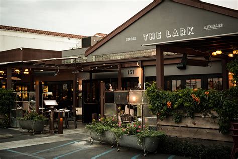 The lark santa barbara. The Lark Santa Barbara is a trendy restaurant located in a former fish market, nestled in the vibrant Funk Zone. It's part of Acme Hospitality's collection of eateries, offering New American cuisine in a stylish setting with wooden interiors and an outdoor patio. The menu features a variety of dishes made with artisanal and … 