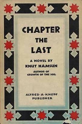 The last chapter by knut hamsun. - John deere e gator repair manual.