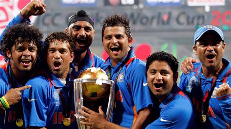 The last teams standing:  India takes on Australia in the Cricket World Cup final