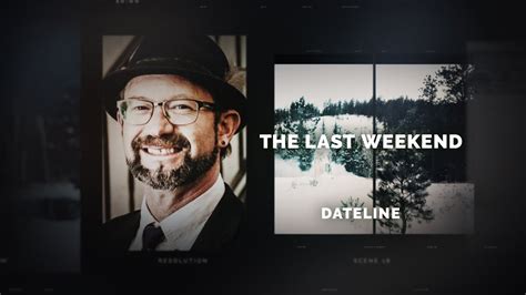 The last weekend dateline heather. The parents of missing South Carolina woman Heather Elvis, Debbi and Terry Elvis, open up to NBC News’ Andrea Canning about the search for their daughter. Originally aired on NBC on September 28, 2019. ... “The Last Weekend.” This marks Dateline’s fourth episode in the mountains of Greeley, Colorado, where Keith traveled to report on ... 