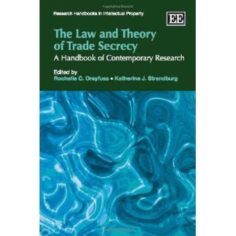 The law and theory of trade secrecy a handbook of. - Inventaris van het fonds napoleon de pauw.