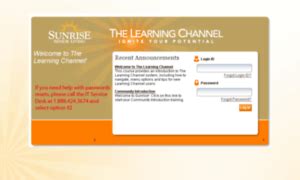 The learning channel sunrise living. Aug 25, 2022 · Sunrise Senior Living Learning Channel Login · Go to the Sunrise Senior Living Learning Channel official login page via our official link below. 