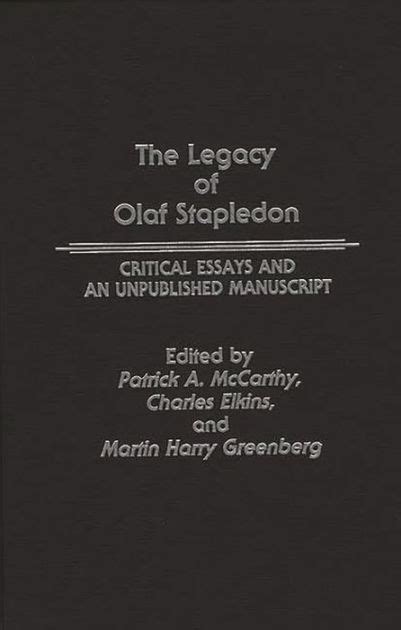 The legacy of olaf stapledon critical essays and an unpublished manuscript. - Engineering electromagnetism physical processes and computation textbooks in electrical and.