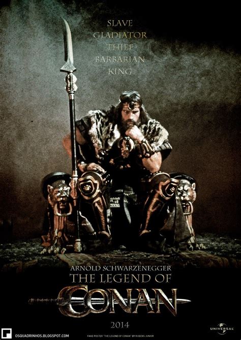 The legend of conan. October 1, 2013 3:50pm. EXCLUSIVE: Universal Pictures has taken a step forward on the reboot of The Legend Of Conan, which will bring Arnold Schwarzenegger back as the brawny king. The studio has ... 