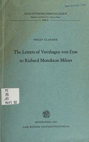 The letters of varnhagen von ense to richard monckton milnes. - Stryker light source x8000 source service manual.