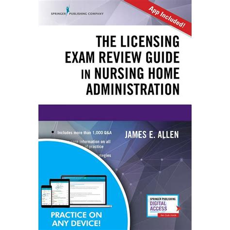 The licensing exam review guide in nursing home administration fifth. - Teoría y praxis en la formación integral de las personas mayores.