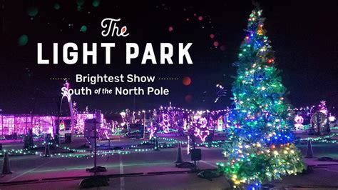 The light park. The light shows will run from Nov. 4, 2022, through Jan. 1. 2023, from 5:30 p.m. to 10 p.m. weekdays and 5:30 p.m. to 11 p.m. on weekends and holiday weeks. For more information visit … 