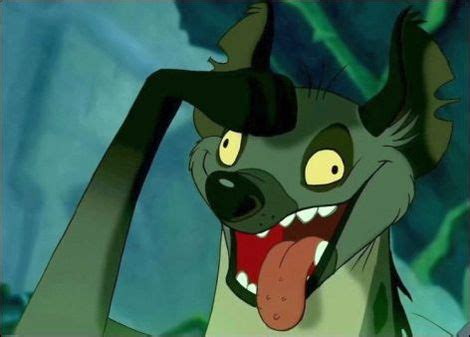 In The Lion King, Ed is shown as the comic relief of the hyenas, always cross-eyed and never in tune in what is going on. However, before Scar is eaten by the hyenas, Ed's eyes suddenly uncross and his laugh becomes very sinister. Is Ed faking his personality? Please provide me with answers soon!. 