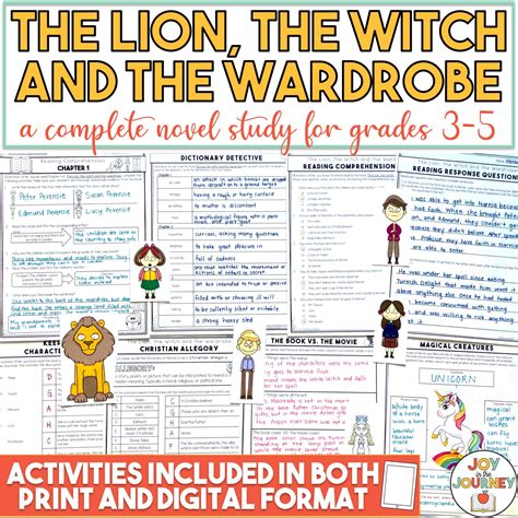 The lion witch and wardrobe study guide. - Music money and success the insider s guide to the.