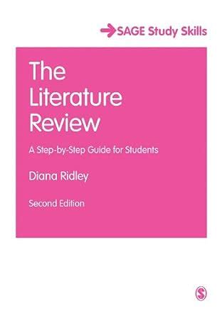 The literature review a step by step guide for students sage study skills series. - Stories i only tell my friends.