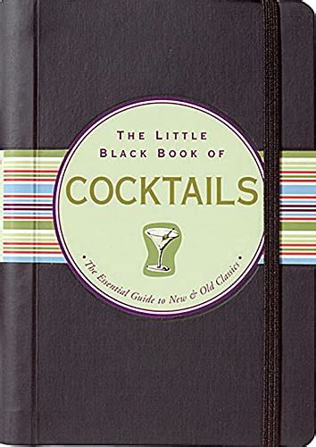 The little black book of cocktails the essential guide to. - Manuale per un televisore a schermo piatto lg 42.