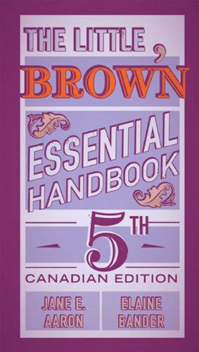 The little brown brown essential handbook fifth canadian edition. - 3rd edition linear algebra and its applications solutions manual.