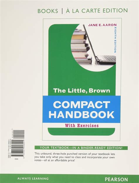The little brown compact handbook with exercises 8th edition. - Active listening teachers manual 1 unit 5.