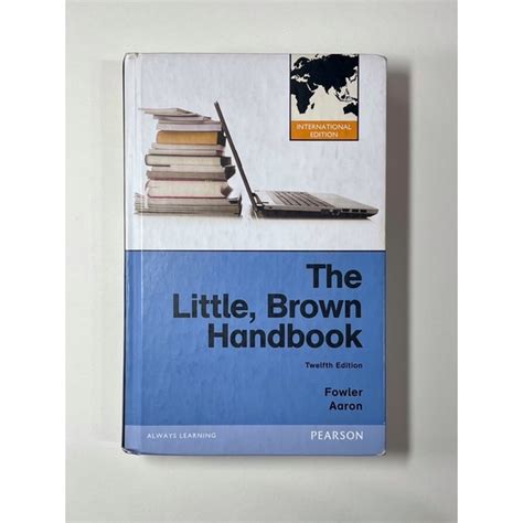 The little brown handbook 12th edition used. - Primera secretaria de estado. departamento del interior. seccion 1a.