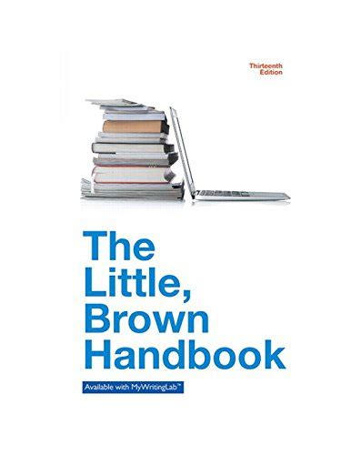 The little brown handbook thirteenth edition. - Liebherr r914 litronic hydraulic excavator operation maintenance manual.