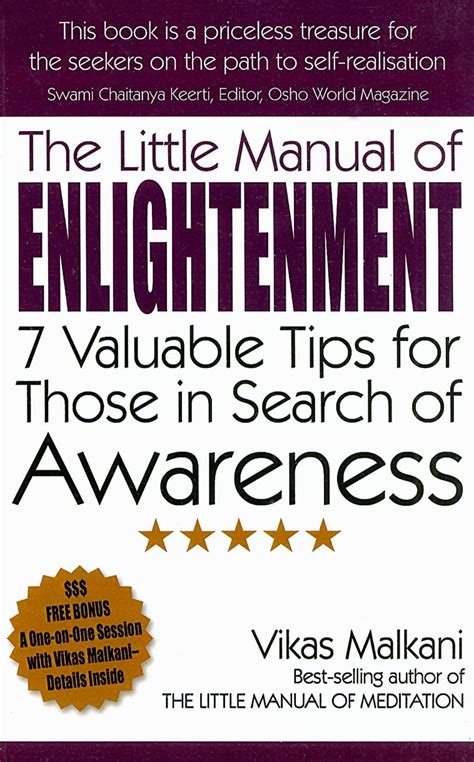 The little manual of enlightenment 7 valuable tips for those in search of awareness. - Impersonalia, diathesen und die deutsche satzgliedstellung.