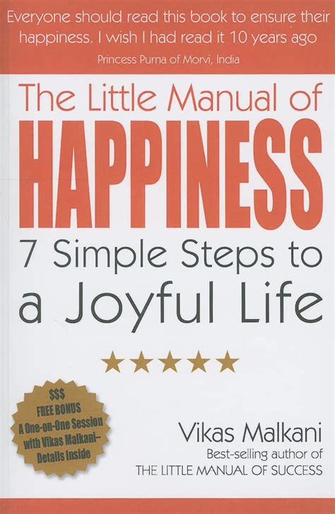 The little manual of happiness by vikas malkani. - Filosofia e storia in anne robert jacques turgot.