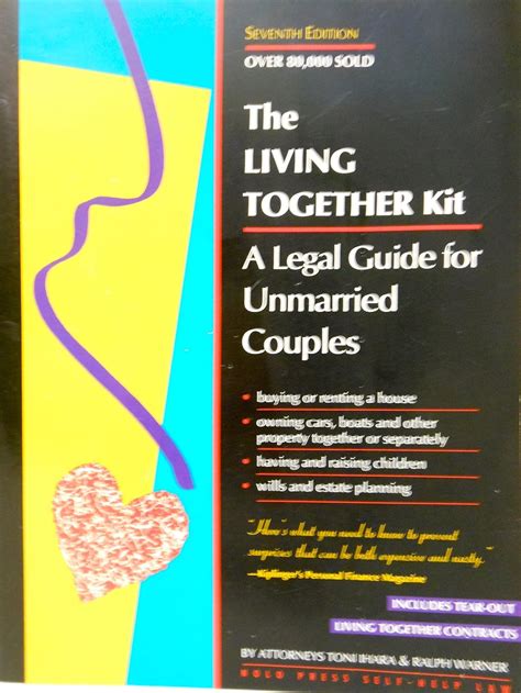 The living together kit a legal guide for unmarried couples living together kit 9th ed. - Driver manual book peugeot 206 hatchback.
