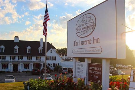 The lucerne inn. The 3-star The Lucerne Inn offers comfort and convenience whether you're on business or holiday in Dedham (ME). Offering a variety of facilities and services, the hotel provides all you need for a good night's sleep. 24-hour front desk, facilities for disabled guests, room service, meeting facilities, family room are just some of the facilities on offer. 