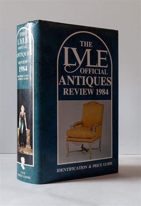 The lyle official antiques review 1984 identification price guide. - Bilderzeugung in optischen instrumenten vom standpunkte der geometrischen optik..