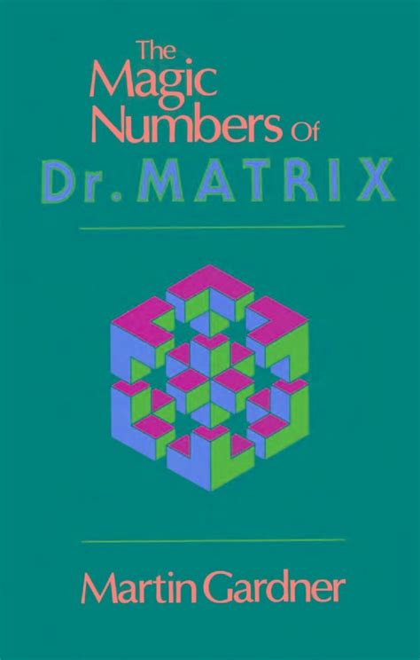 The magic numbers of dr matrix by martin gardner. - Caractères des peintres françois, actuellement vivans.