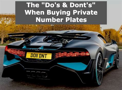 The main do’s and don’ts of buying a private number …