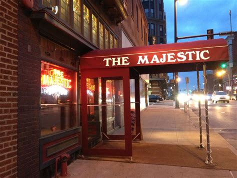 The majestic kc. Our Address: The Majestic Restaurant is located at 931 Broadway in Downtown Kansas City, Missouri. Free parking is available in our parking lot located two doors north of the restaurant. You may reach us by telephone at (816) 221-1888. You can contact us by email at: info@majestickc.com. We are open seven days a week. 