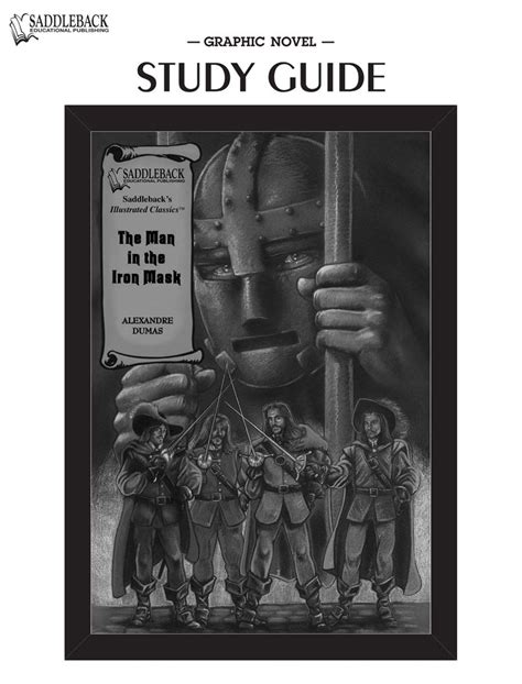 The man in the iron mask study guide cd by saddleback educational publishing. - Substitute teacher handbook elementary k 8.