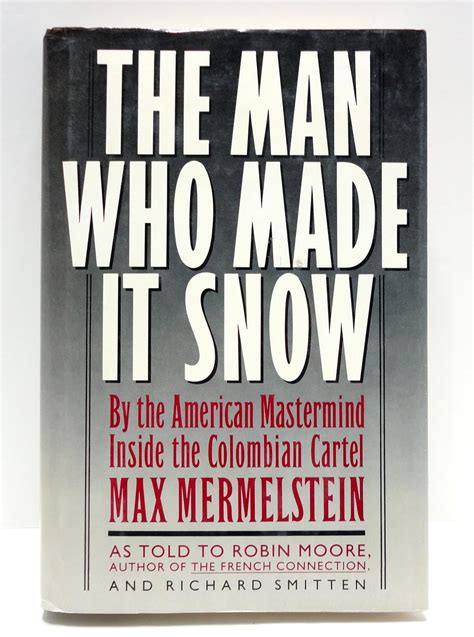 The man who made it snow by max mermelstein. - Handbook of quay walls by j g de gijt.
