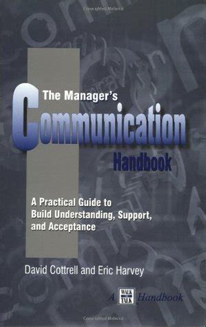The managers communication handbook by david cottrell. - Les français au canada et en acadie..