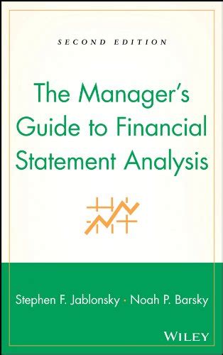The managers guide to financial statement analysis by stephen f jablonsky. - The bartenders guide by peter bohrmann.