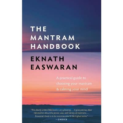The mantram handbook by eknath easwaran. - Aeg lavamat 74810 washing machine manual.